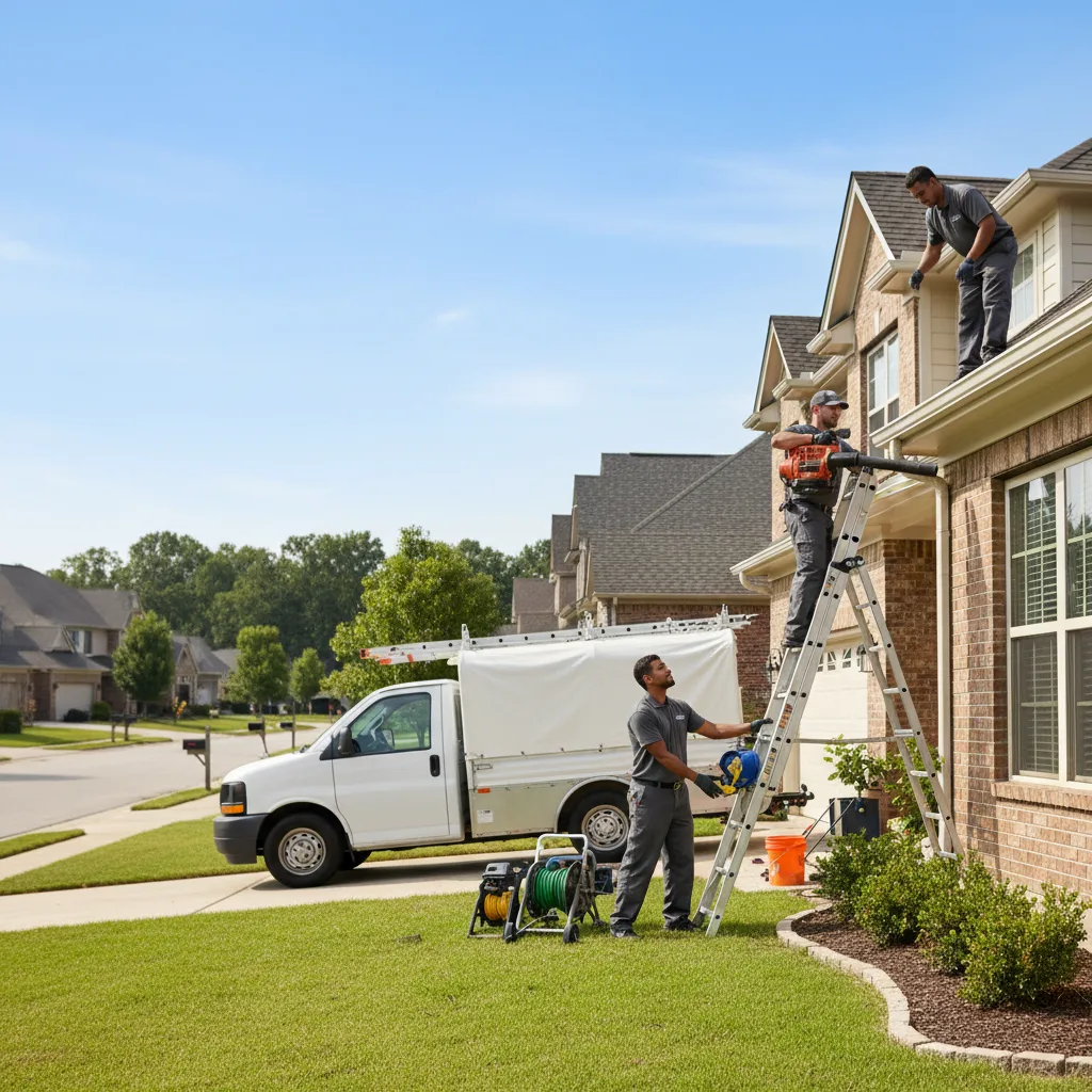 Home Gutter Service in Bellflower, IL near me